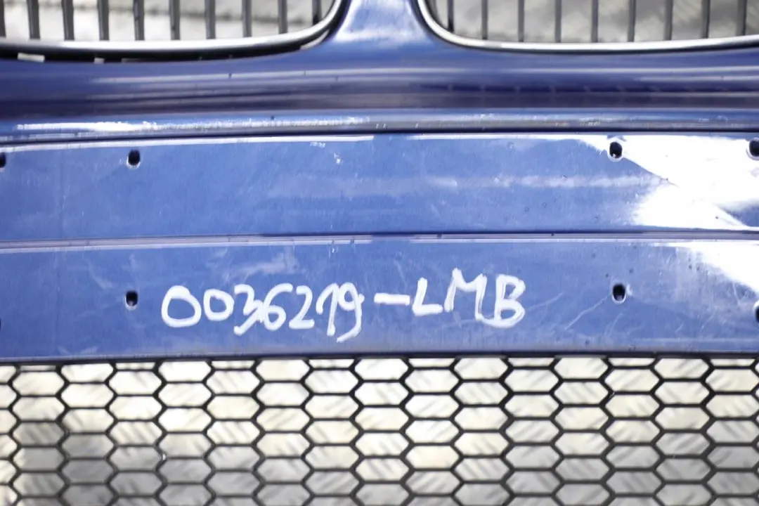  *BMW 1 E82 E88 M Sport Paket Stossfänger Vorn Le Mans Blau Metallic - 381 - SKU 0036219-LMB - Teilenummer 0036219