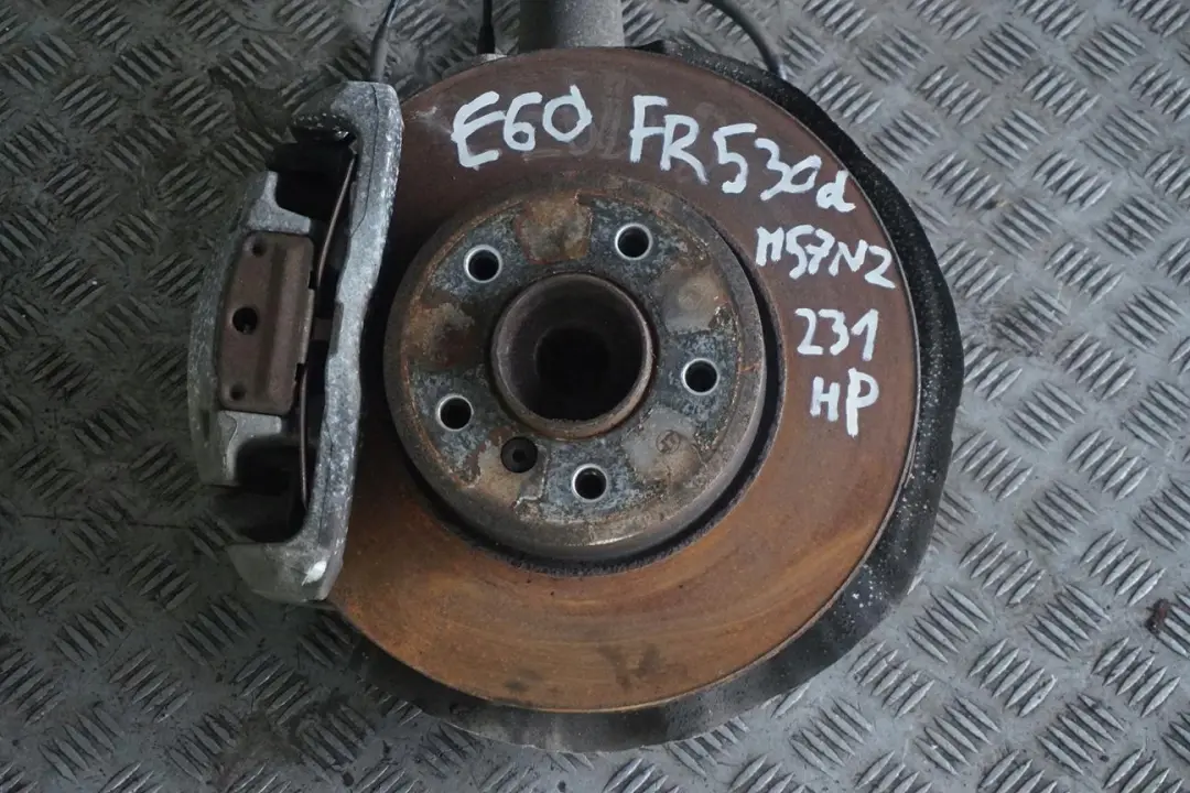 BMW E60 530d M57N2 Molla Sospensioni Davanti Destra Cuscinetto Perno - SKU 6775056-3 - Numero di parte 6775056