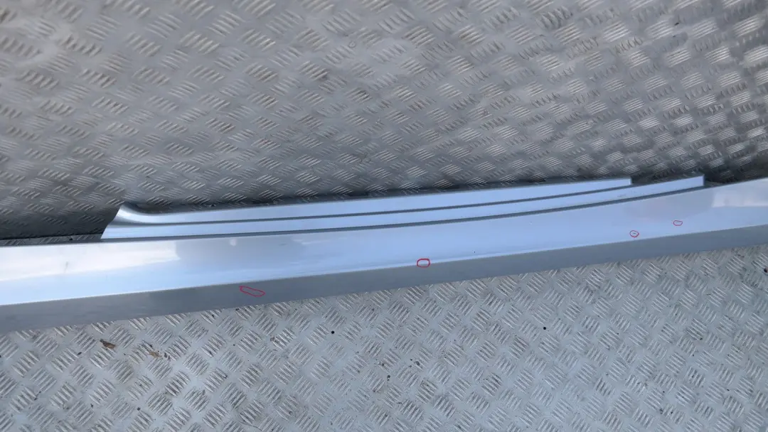 BMW 1 SERIES E81 E82 E88 Sill strip side skirt right O/S WATER BLUE METALLIC - SKU 0036142-WB - Part number 51770036142
