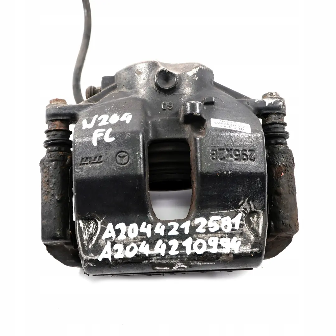 Mercedes-Benz C-Class W204 Front Left N/S Brake Caliper TRW 295X28  - SKU A2044212581 - Part number A2044212581