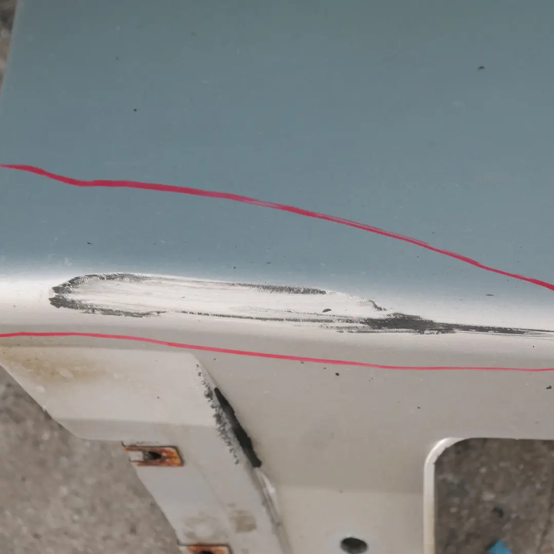 BMW 5er E60 E61 Türschweller Seitenverkleidung Rechts Titansilber Silber 354 - SKU 0150278-TS2 - Teilenummer 0150278-TS1