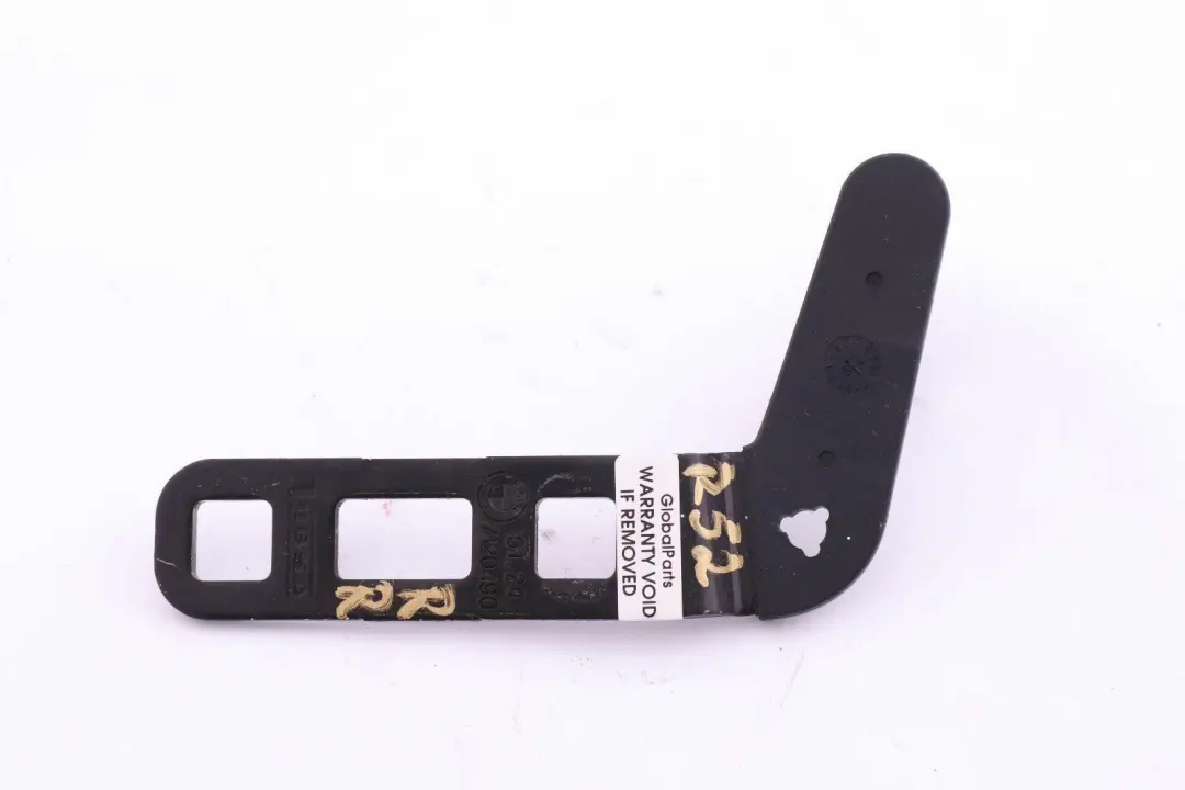 Trunk Lid Closing Catch Bracket Right O/S to BMW Mini Cabrio Cooper One R52 with Part number 7120490 BMW Mini Cabrio Cooper One R52 Trunk Lid Closing Catch Bracket Right O/S - SKU 7120490 - Part number 7120490