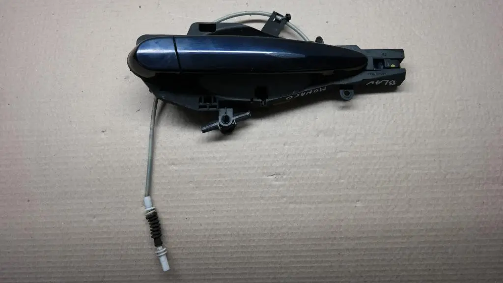 Complete Rear Left Grab Handle N/S Monacoblau Blue A35 to BMW 3 Series 1 E90 E91 with Part number 7060299 BMW 3 Series 1 E90 E91 Complete Rear Left Grab Handle N/S Monacoblau Blue A35 - SKU 7060299-MB1 - Part number 7060299