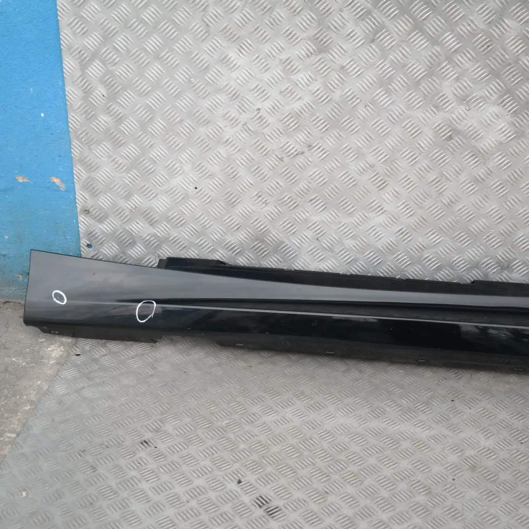 BMW 1 SERIES E87 LCI Sill Strip Side Skirt Left N/S Black Sapphire Metallic 475 - SKU 0036145-BS12 - Part number 36145