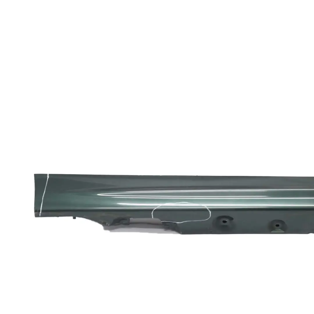 BMW E46 Limousine Touring Listello Portiera Gonna Destra Grigio Argento - A08 - SKU 9071632-OXF - Numero di parte 9071632
