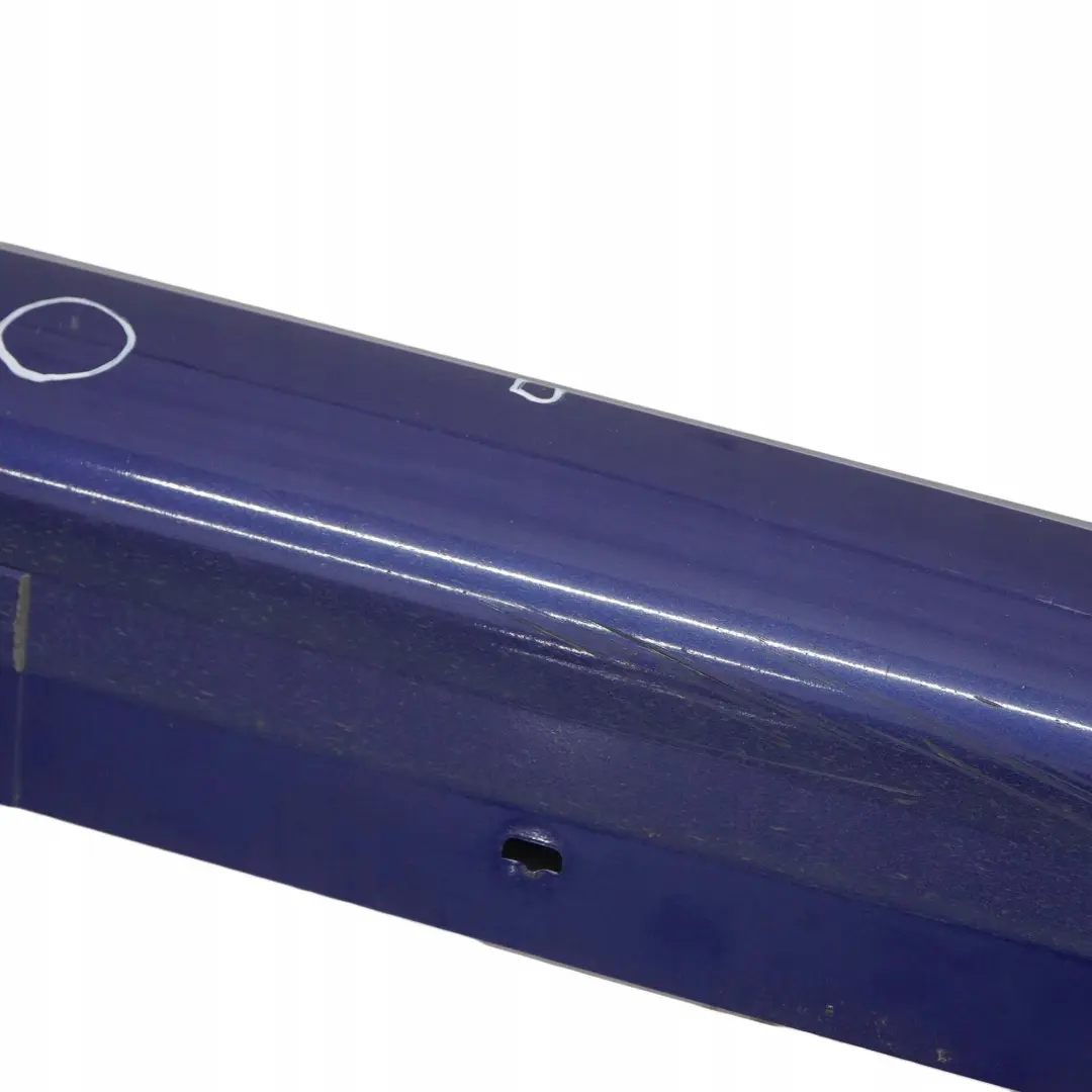 BMW 3 E90 LCI M Sport Sill Strip Side Skirt Right O/S Le Mans Blue - 381 - SKU 0037230-LMB - Part number 0037230