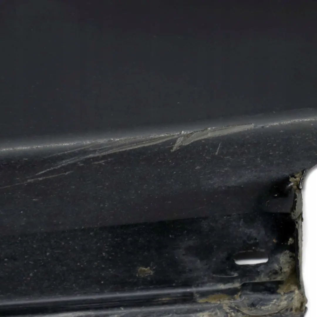 BMW E60 E61 Puerta Sill Side Cover Faldon Derecho O / S Negro Zafiro - 475 - SKU 0150278-BS - Número de pieza 0150278
