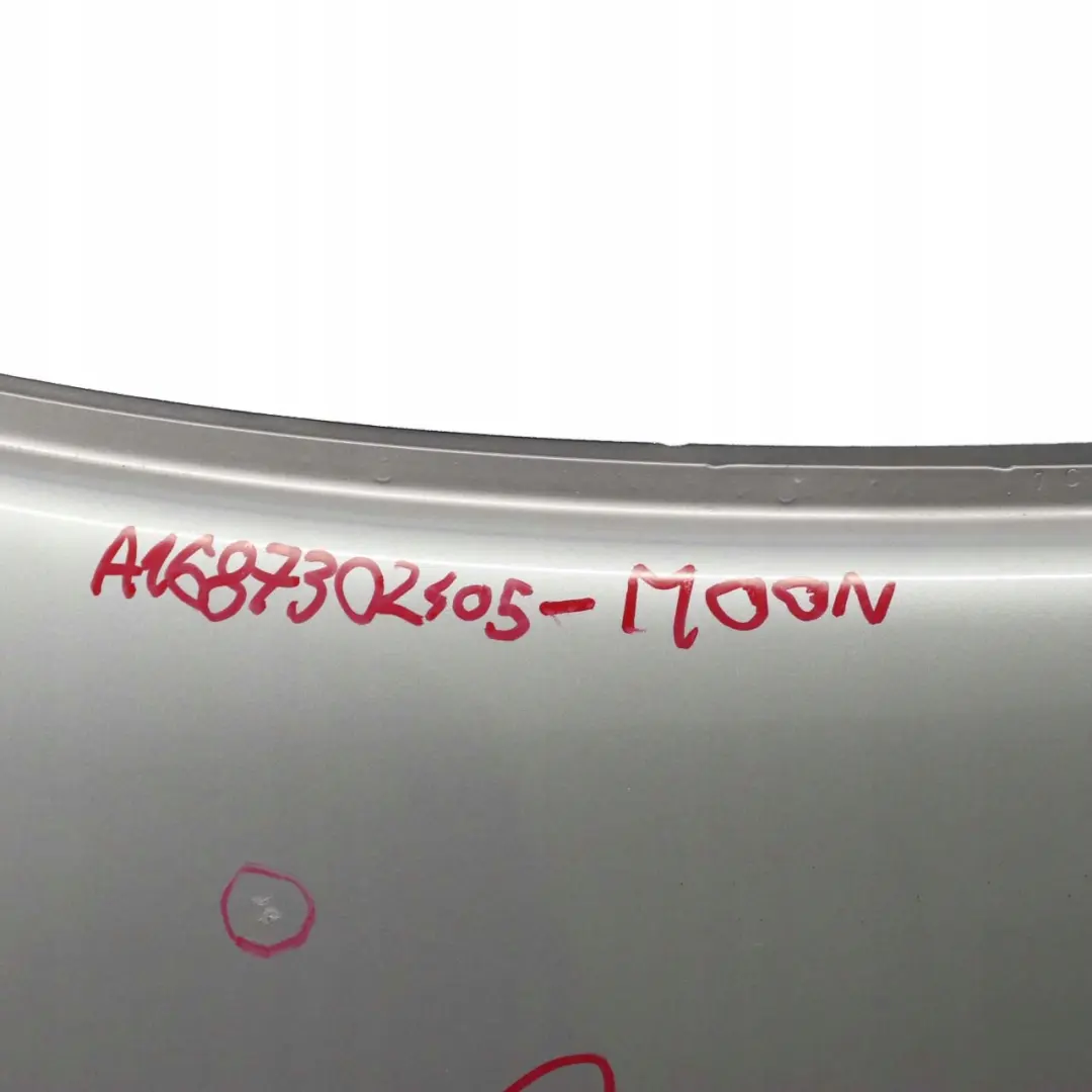 Mercedes-Benz A-Class W168 Door Rear Right O/S Moonlight Silver Metallic - 706 to with Part number A1687302405 Mercedes-Benz A-Class W168 Door Rear Right O/S Moonlight Silver Metallic - 706 - SKU A1687302405-MOON - Part number A1687302405