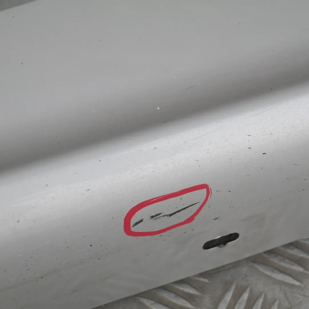 BMW E87 Listello Portiera Apertura Gonna Dx Argento-Titanio Sliber Metallo - SKU 0032948-TS6 - Numero di parte 32948