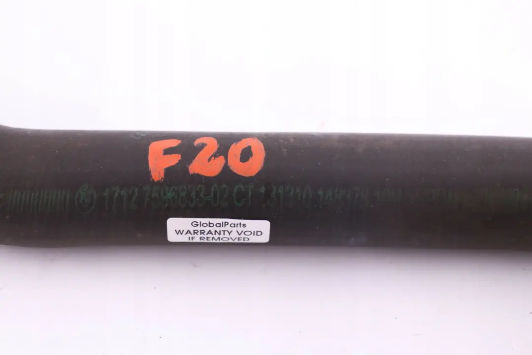 Tuyau De Liquide De Refroidissement Pour Radiateur BMW F20 F30 F31 - SKU 7596833 - Numéro de pièce 7596833