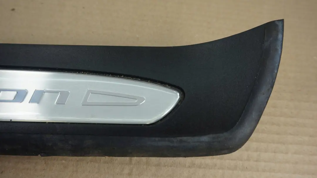 Right Entrance Kick Door Sill Cover Trim Strip O/S to BMW E60 E61 LCI Rear with Part number 7172292 BMW E60 E61 LCI Rear Right Entrance Kick Door Sill Cover Trim Strip O/S - SKU 7172292 - Part number 7172292