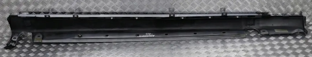 Door Sill Side Cover Skirt Left N/S Chalcedonblau Blue to Mercedes S-Class W220 with Part number A2206980154 Mercedes S-Class W220 Door Sill Side Cover Skirt Left N/S Chalcedonblau Blue - SKU A2206980154-QB - Part number A2206980154