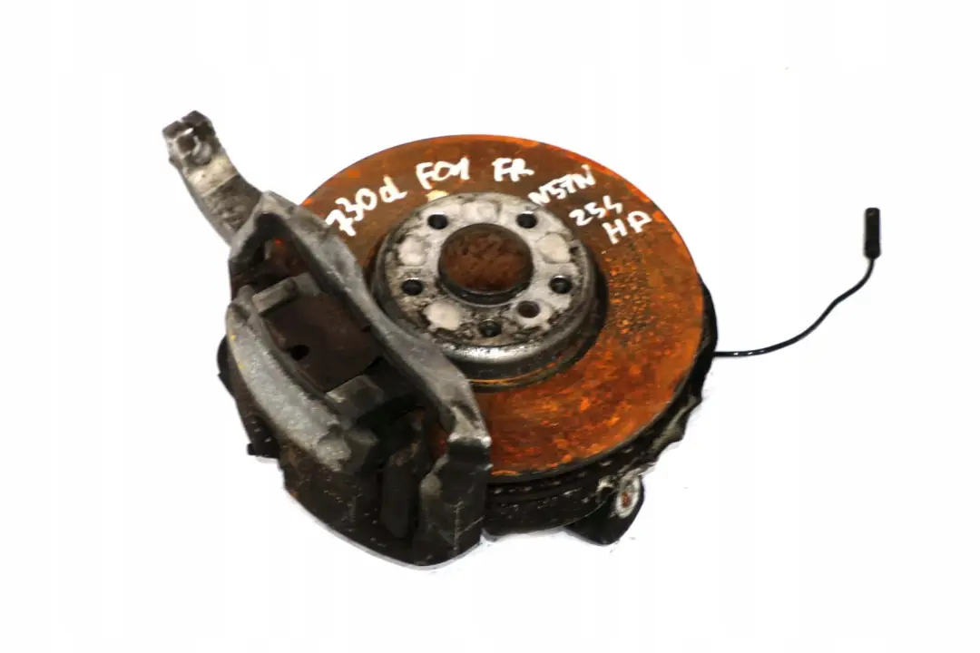 Front Right O/S Suspension Wheel Carrier Hub Brake Disc to BMW 5 7 F01 F02 F07 with Part number 6775768 BMW 5 7 F01 F02 F07 Front Right O/S Suspension Wheel Carrier Hub Brake Disc - SKU 6775768 - Part number 6775768