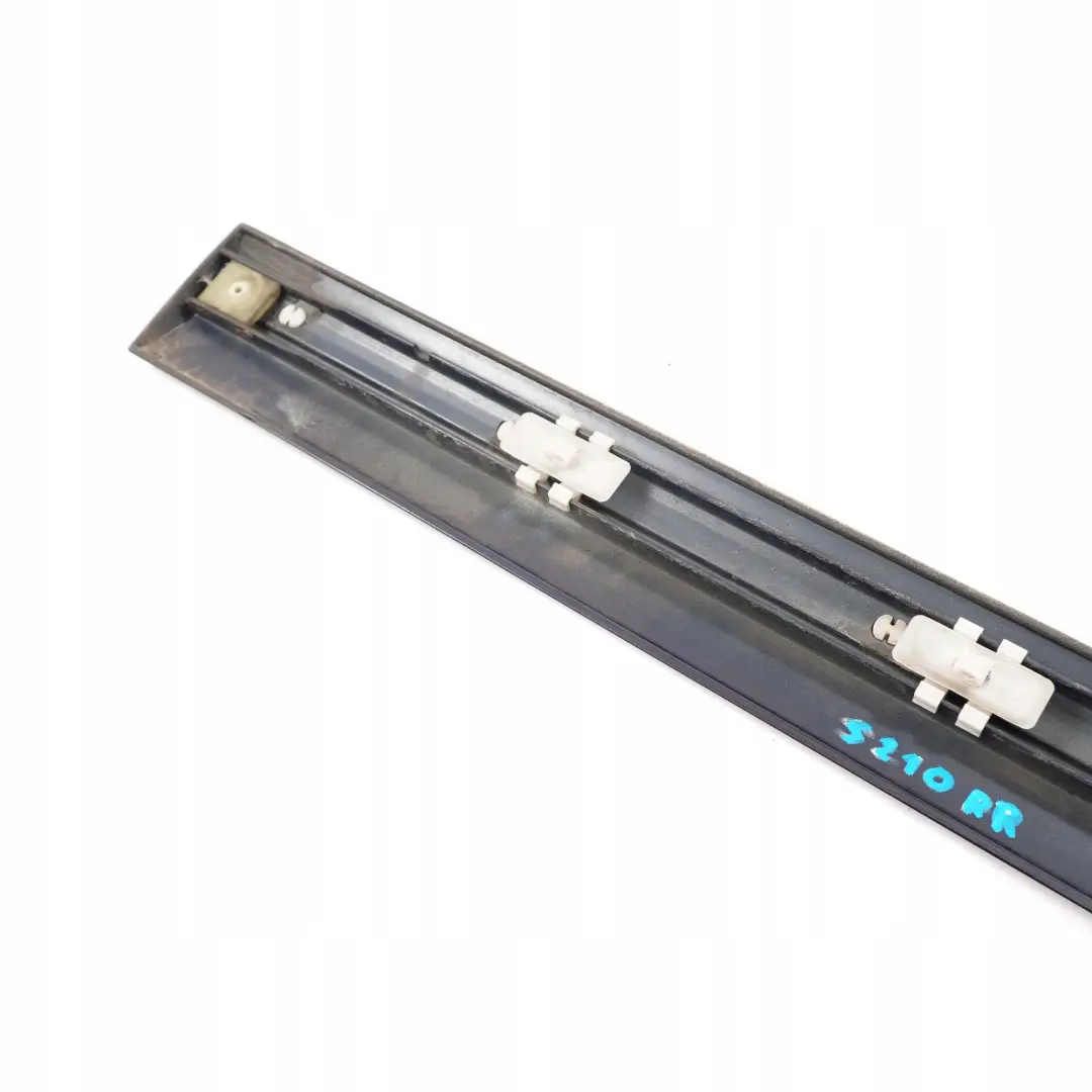  Mercedes-Benz E W210 Rear Right Door O/S Trim Strip Moulding Tanzanite Blue - SKU A2106900682-TB - Part number A2106900682