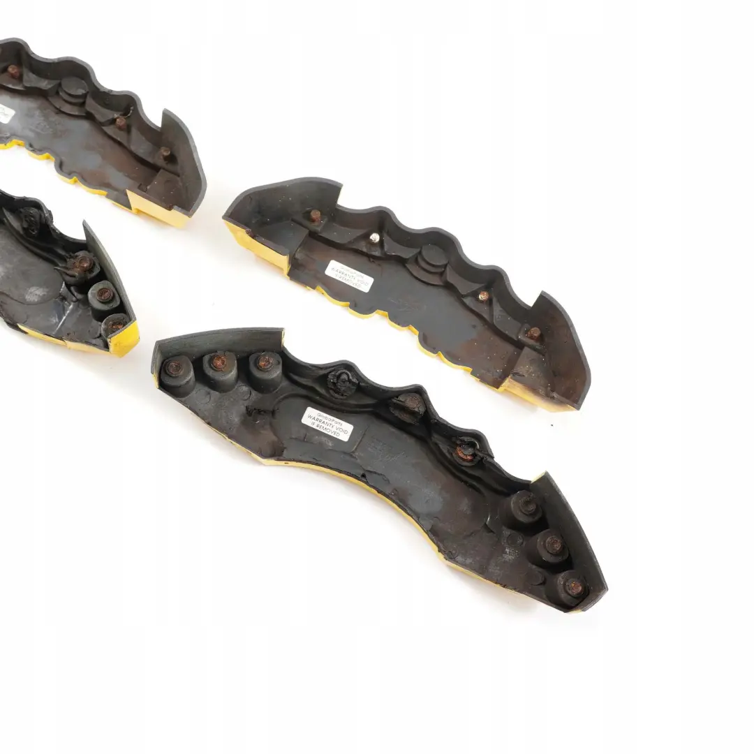  Mercedes-Benz Clase C W204 AMG Freno Delantero Trasero Cubre Juego Amarillo - SKU AMG Brake Calipers - Número de pieza AMG Brake Calipers