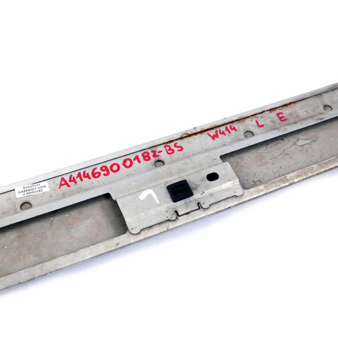 Mercedes-Benz Vaneo W414 Rear Left Sliding Door N/S Drip Moulding Guide Rail to with Part number A4146900182 Mercedes-Benz Vaneo W414 Rear Left Sliding Door N/S Drip Moulding Guide Rail - SKU A4146900182-BS - Part number A4146900182