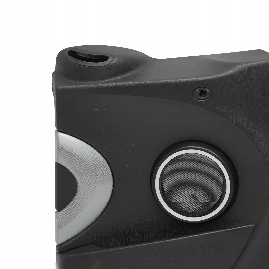 Lateral Trim Panel Right O/S Carbon Black Checkered to Mini Cooper Cabrio R57 Rear with Part number 2758454 Mini Cooper Cabrio R57 Rear Lateral Trim Panel Right O/S Carbon Black Checkered - SKU 2758454-1 - Part number 2758454