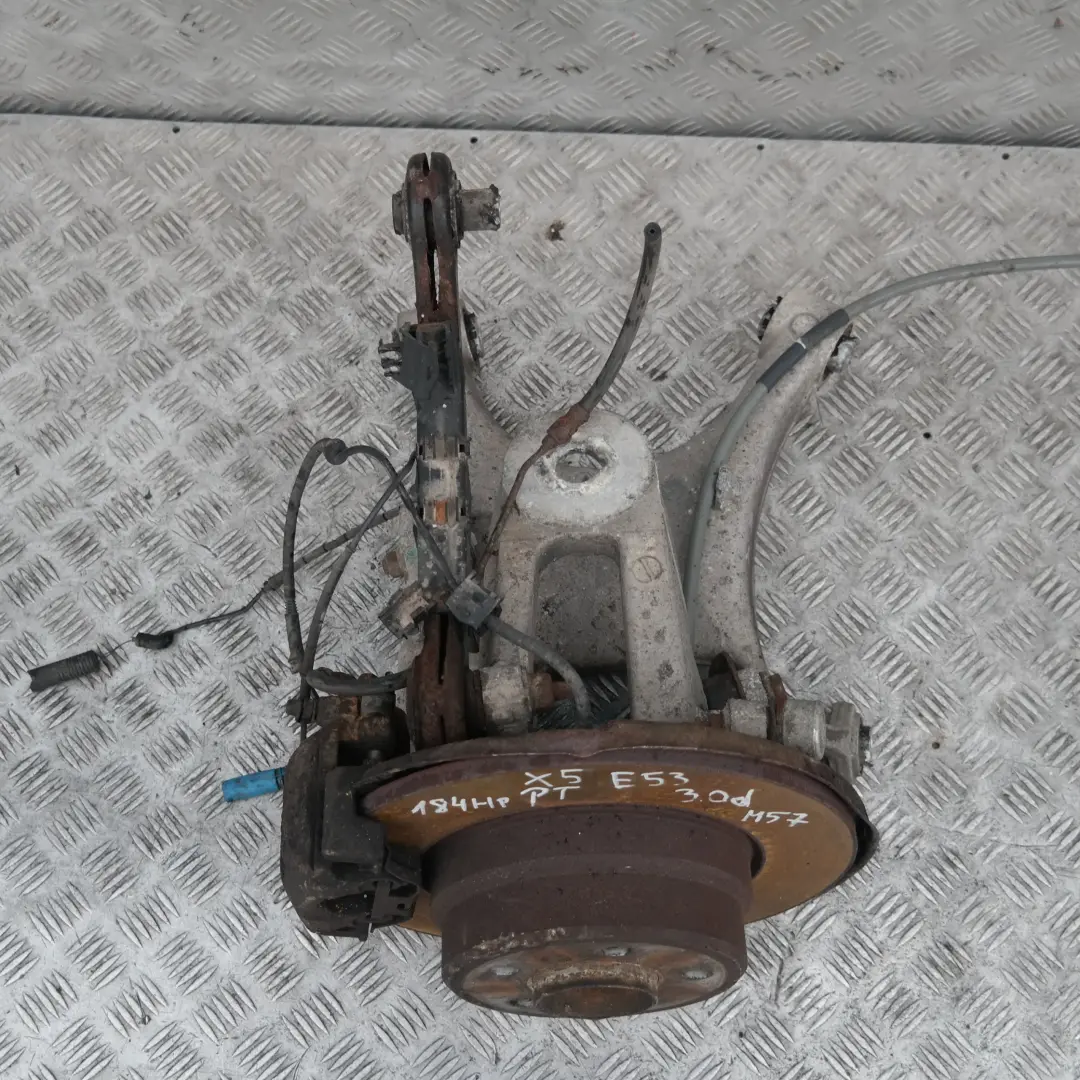 3,0d M57 Zwrotnica tarcza prawy tył do BMW E53 X5 o numerze 34216859678 BMW E53 X5 3,0d M57 Zwrotnica tarcza prawy tył - SKU 6859678 - Numer Części 34216859678