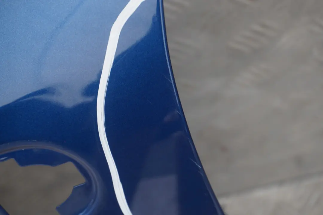 BMW MINI Cooper 5 R55 R56 R57 R58 Side Panel Front Left Wing N/S Lightning Blue - SKU 2754725-LB5 - Part number 2754725