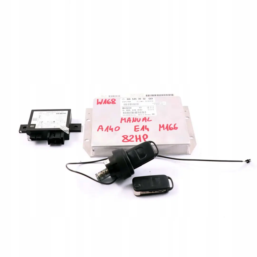 Benz a Class W168 Esp + Hba Centralina ECU Modulo per Mercedes con numero di parte A1685453532 Mercedes Benz a Class W168 Esp + Hba Centralina ECU Modulo - SKU A1685453532 - Numero di parte A1685453532