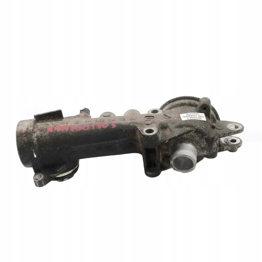 Mercedes W202 W203 W210 M111 Boîtier Thermostat Liquide Refroidissement - SKU A1112001303 - Numéro de pièce A1112001303