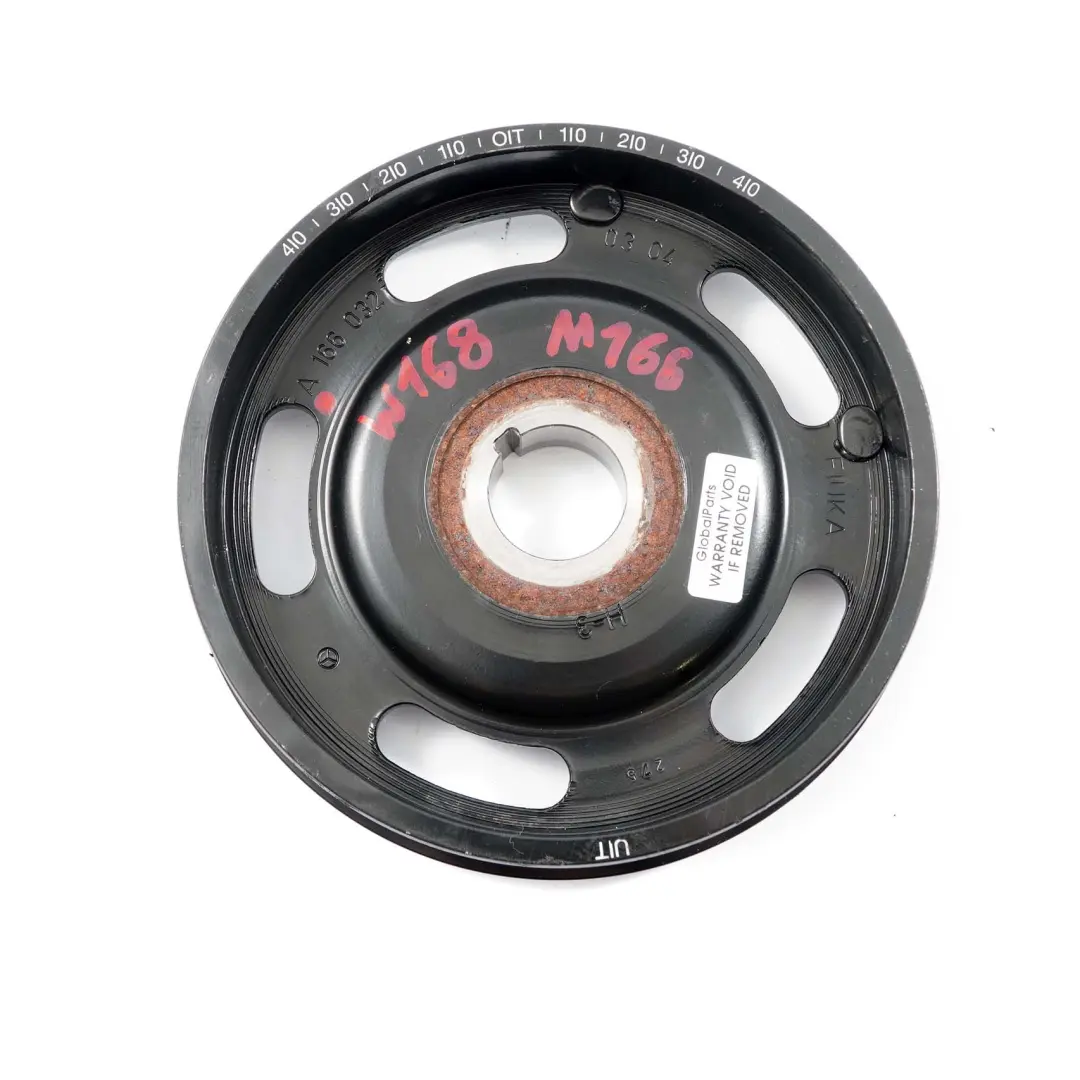 klasa W168 M166 140 160 Koło pasowe do Mercedes A o numerze A1660320304 Mercedes A klasa W168 M166 140 160 Koło pasowe - SKU A1660320304 - Numer Części A1660320304