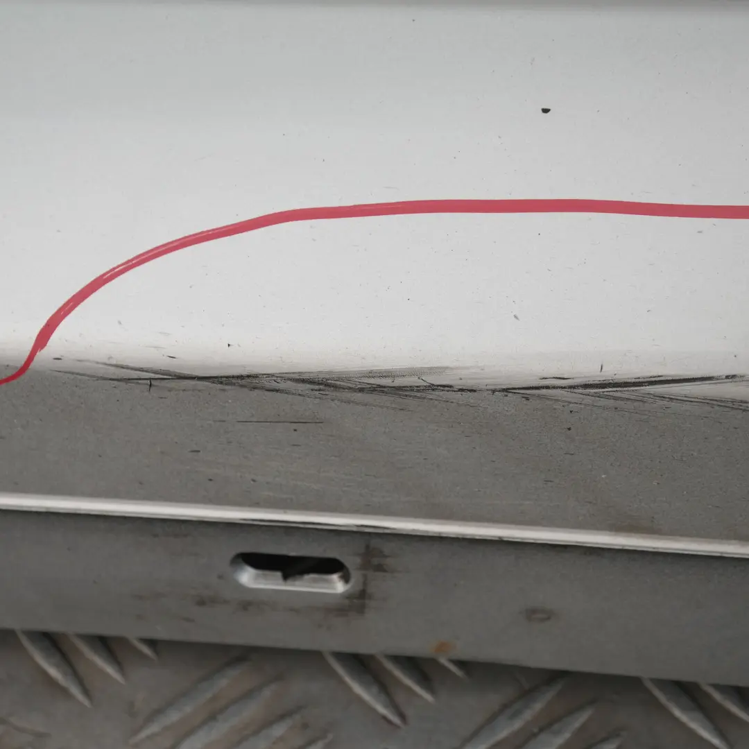 BMW E87 LCI Listello Portiera Apertura Gonna Destra Argento-Titanio - SKU 0036144-TS9 - Numero di parte 51770036144