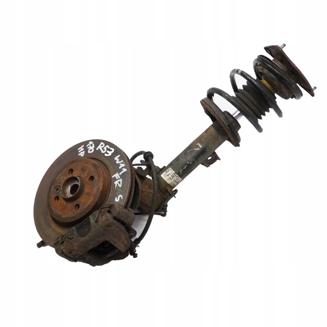 170hp Anteriore Destro Gamba Freno Sospensione Mozzo per Mini R53 Cooper S W11 1.6 1 con numero di parte 6780470 Mini R53 Cooper S W11 1.6 1 170hp Anteriore Destro Gamba Freno Sospensione Mozzo - SKU 6759422-1 - Numero di parte 6780470