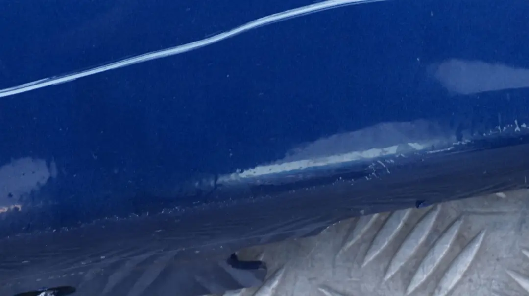 BMW 1 SERIES E87 E87N M Sport Sill Strip Side Skirt Left N/S Le Mans Blau Blue - SKU 0033557-LMB - Part number 33557