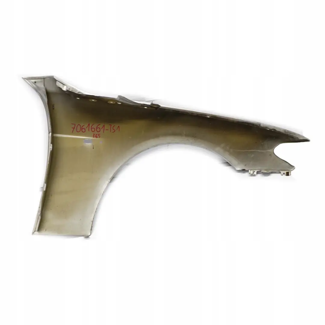 BMW E65 E66 Lato Conducente Pannello Laterale Anteriore Sinistra Parafango - SKU 7061661-TS - Numero di parte 7061661-TS