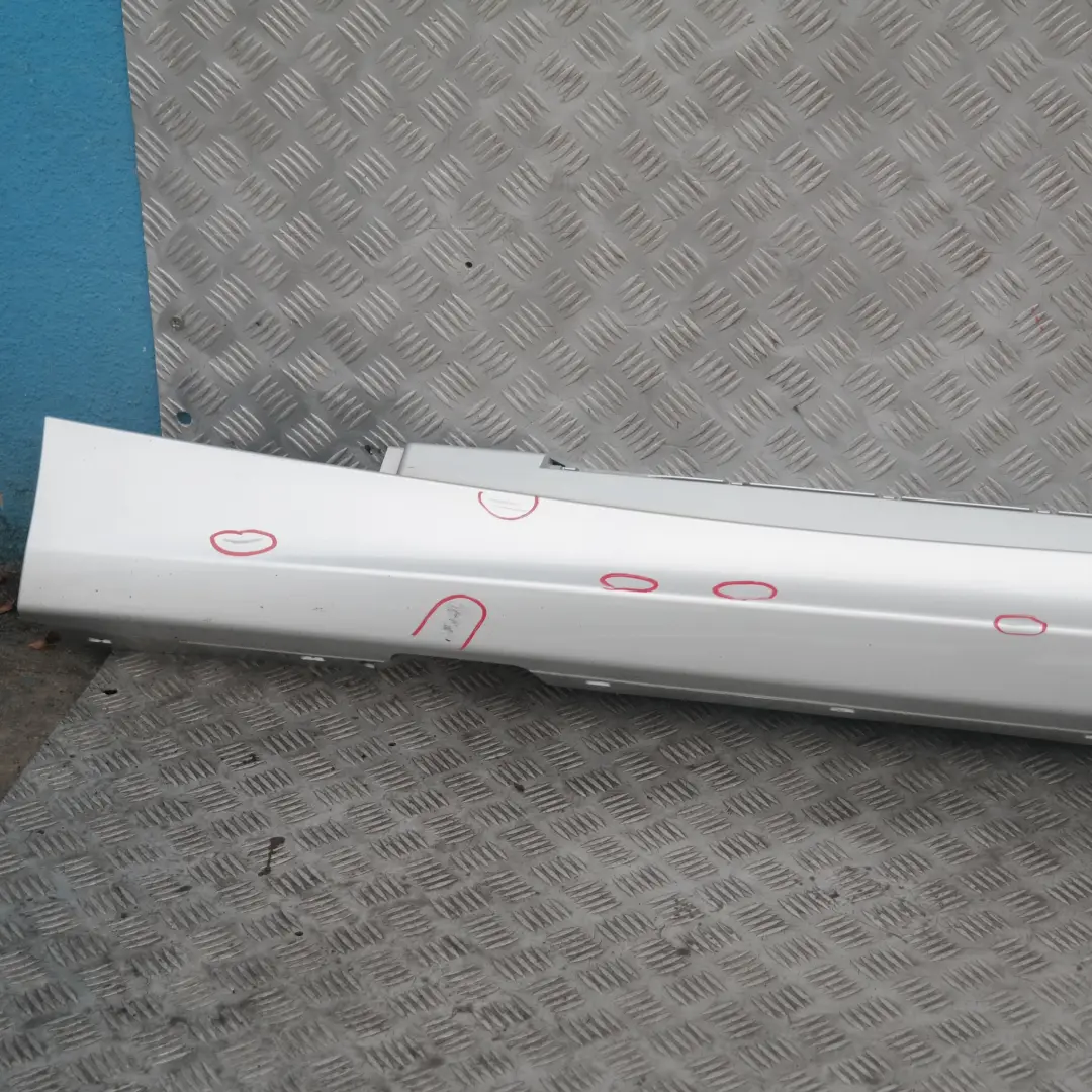 Sill Strip Side Skirt Left N/S Titansilber Silver 354 to BMW 1 SERIES E87 LCI E87N with Part number 51770036145 BMW 1 SERIES E87 LCI E87N Sill Strip Side Skirt Left N/S Titansilber Silver 354 - SKU 0036145-TS5 - Part number 51770036145