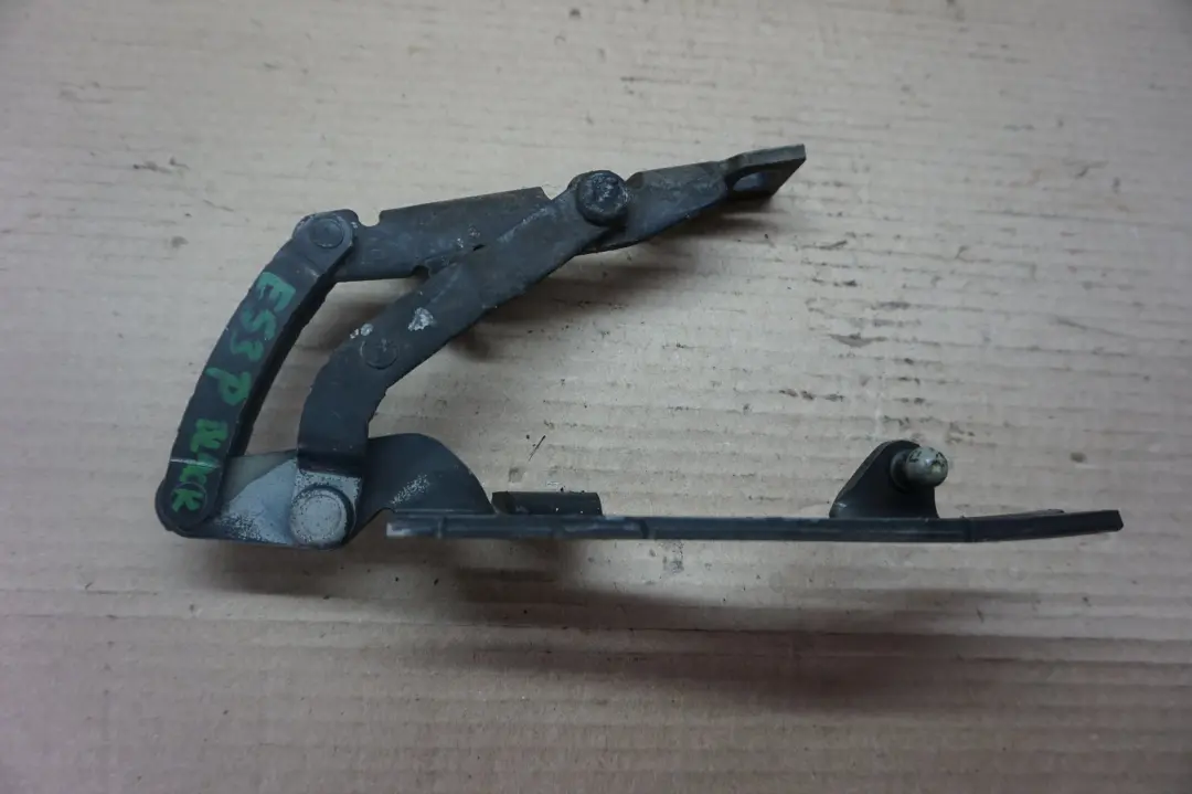 BMW E53 Motor Derecho Capo Bisagra Capo Negro 8402174 - SKU 7006124-BLK - Número de pieza 7006124