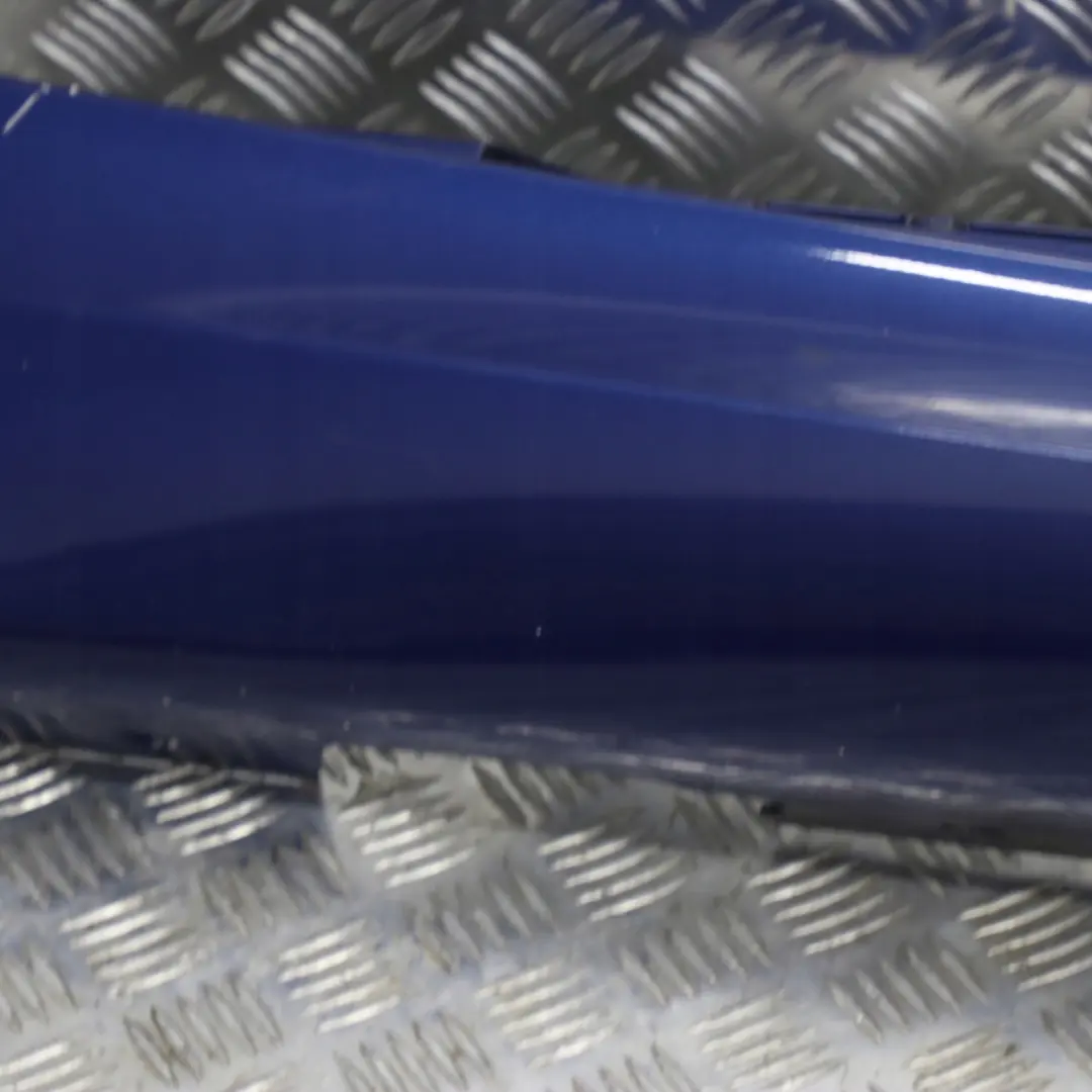 BMW E87 LCI 4 M Sport Sill Strip Faldon Lateral Derecho Le Mans Azul - 381 - SKU 0033556-LMB4 - Número de pieza 0033556