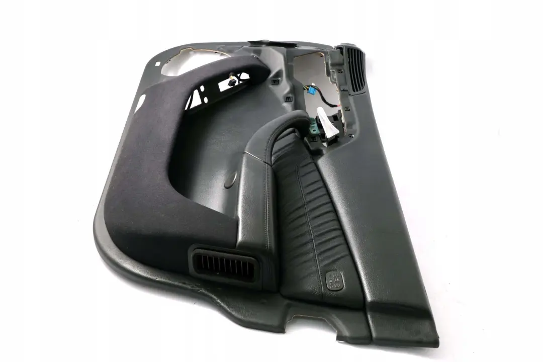 Boczek Drzwi Prawy Przedni Osłona Panel Skóra Antracyt do Mercedes W220 o numerze A2207204070 Mercedes W220 Boczek Drzwi Prawy Przedni Osłona Panel Skóra Antracyt - SKU A2207204070 - Numer Części A2207204070