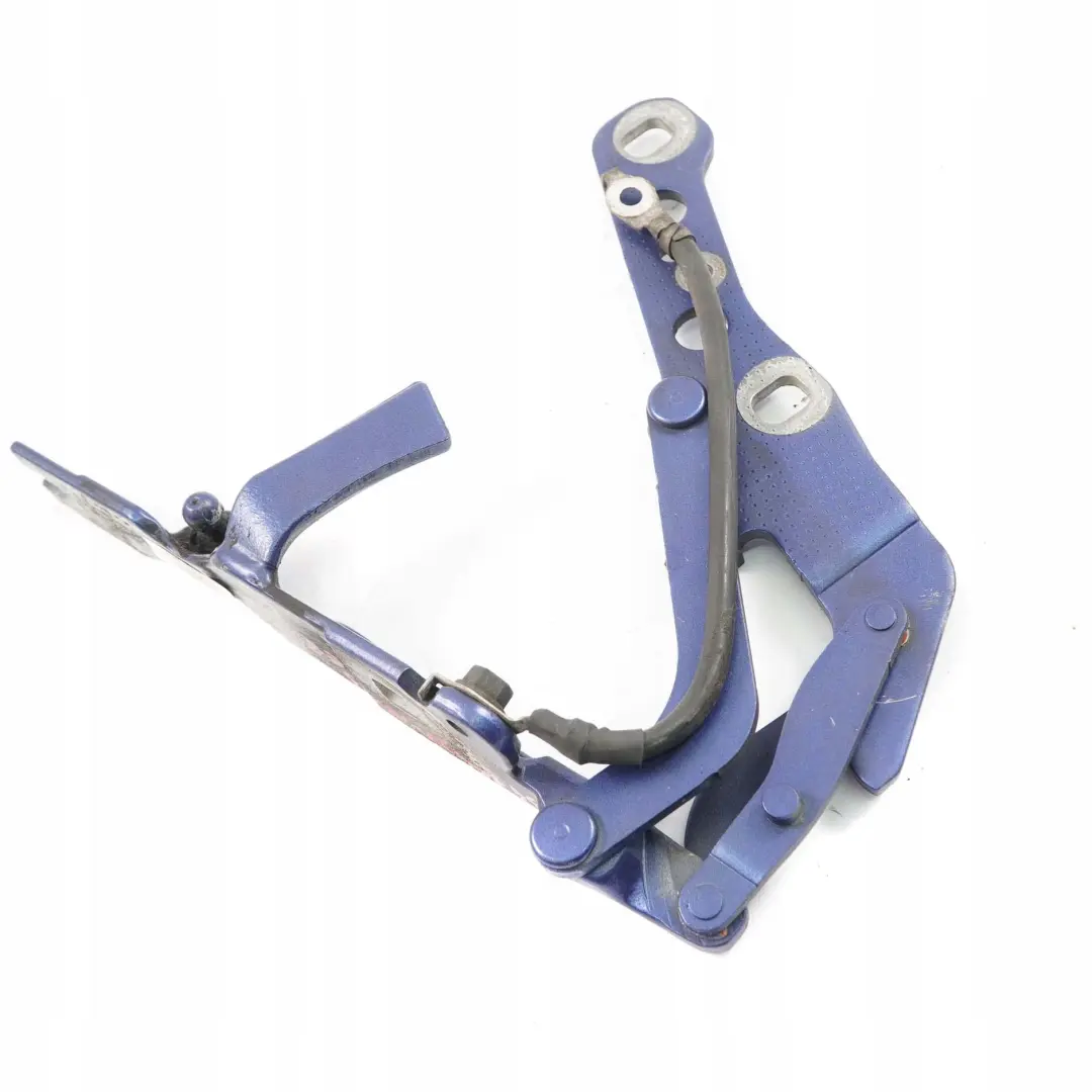 BMW X3 Series E83 Front Bonnet Hood Left Hinge N/S Montegoblau Blue - A51 - SKU 3411447-MTB - Part number 3411447