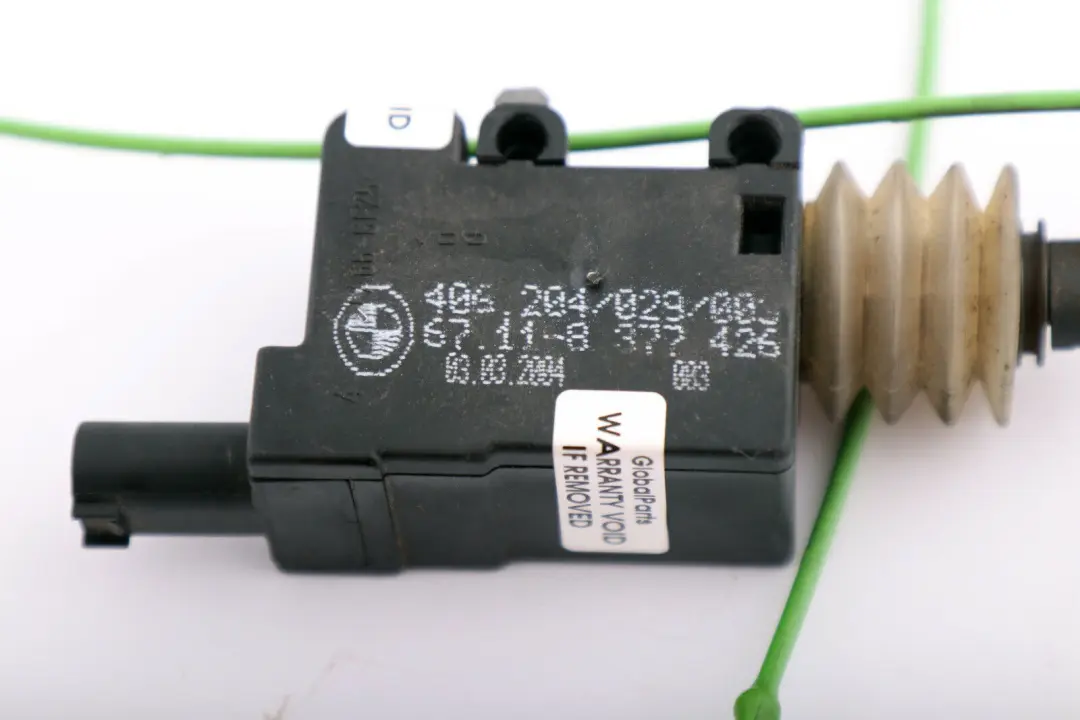 BMW Z4 Series E85 E86 Cabrio Roadster Filler Flap Actuator - SKU 6987628 - Part number 8377426