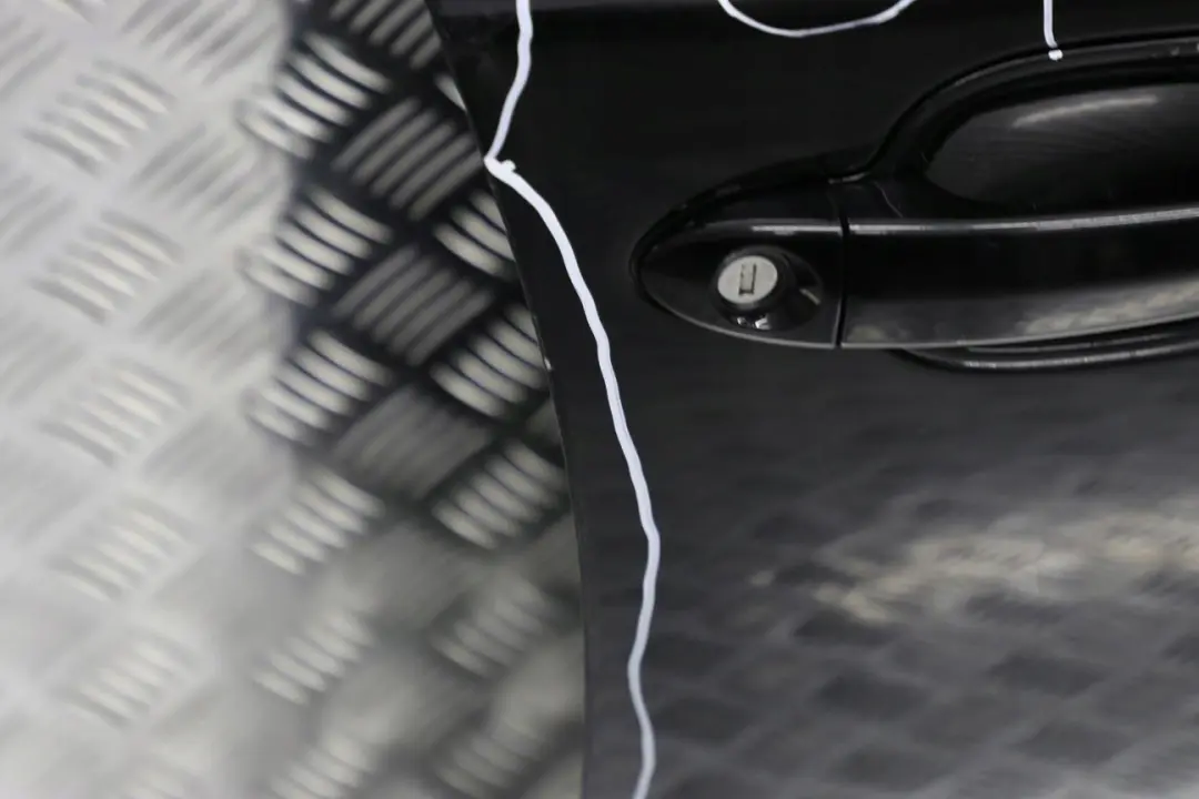 BMW 5 E60 E61 LCI Tür Vorne Rechts Schwarz 2 - 668 - SKU 7202340-SCH1 - Teilenummer 7202340