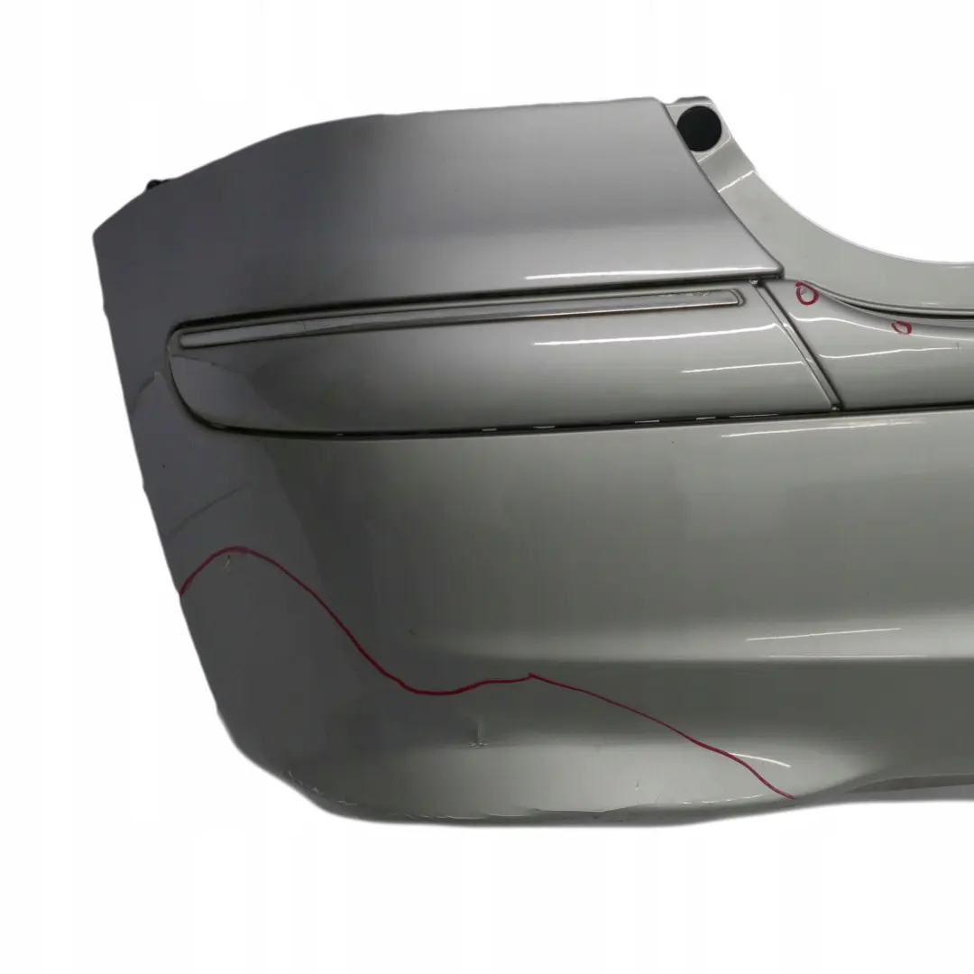 Mercedes-Benz A-Class W168 Rear Bumper Trim Panel Polar Silver Metallic - 761 to with Part number A1688852625 Mercedes-Benz A-Class W168 Rear Bumper Trim Panel Polar Silver Metallic - 761 - SKU A1688852625-PLS - Part number A1688852625