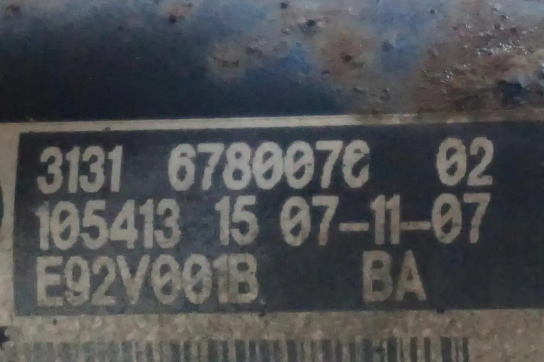 BMW E93 325i N53 Amortyzator zwrotnica prawy przód - SKU 6785590-2 - Numer Części 6785590