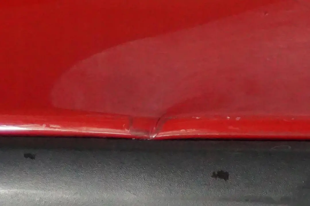 BMW 1 Series E87 Complete Front Bumper Japanrot Japan Rot Red - 438 - SKU 0032635-JR - Part number 32635