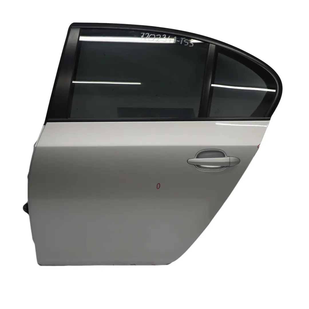 BMW E60 Porte Arriere Gauche Argent Titane Titan Argent Metallise - 354 - SKU 7202341-TS5 - Numéro de pièce 7202341