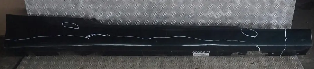 BMW E92 E93 Listello Portiera Apertura Gonna Destra Tiefgruen Verde A43 - SKU 0034058-TG - Numero di parte 0034058