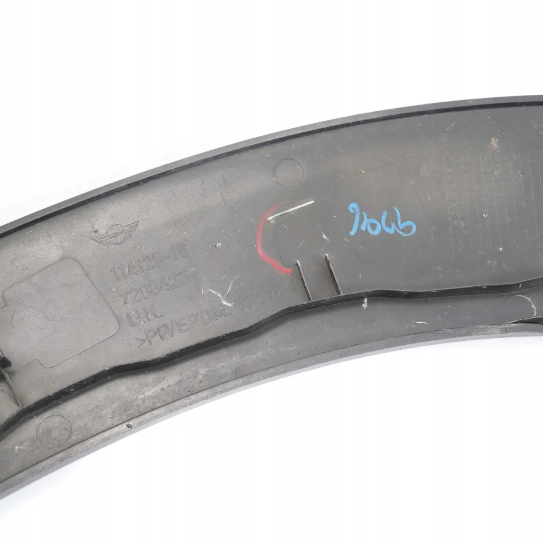 Mini R56 R57 LCI JCW Aerokit Cover Wheel Arch Front Left N/S Astro Black - A25 - SKU 7216071-ASB - Part number 7216071