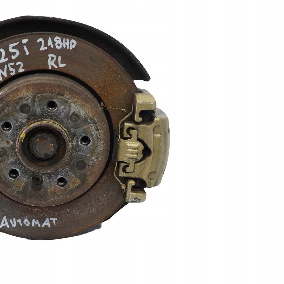 N52 Rear Left N/S Hub Leg Carrier Brake Caliper Disc to BMW 5 Series E60 525i with Part number 6770905 BMW 5 Series E60 525i N52 Rear Left N/S Hub Leg Carrier Brake Caliper Disc - SKU 6770905-20 - Part number 6770905