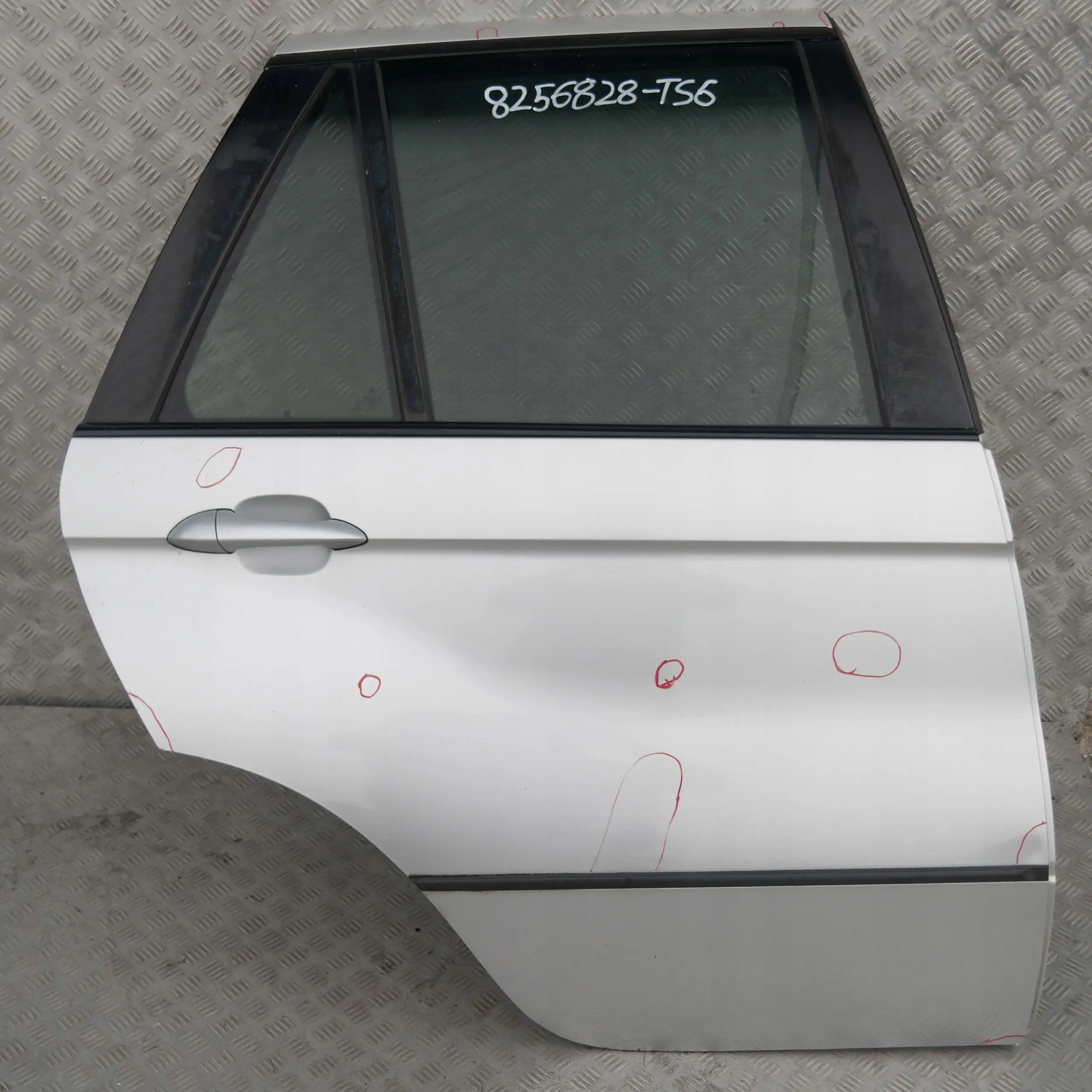 BMW X5 SERIES 6 E53 Door Rear Right O/S Titansilber Titan Silver Metallic - 354