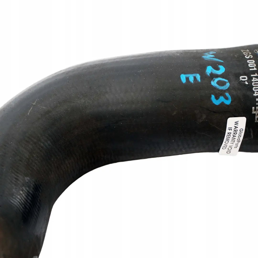 Mercedes-Benz W203 200 Kompressor Left Turbo Intercooler Hose Pipe to with Part number A2035281182 Mercedes-Benz W203 200 Kompressor Left Turbo Intercooler Hose Pipe - SKU A2035281182 - Part number A2035281182