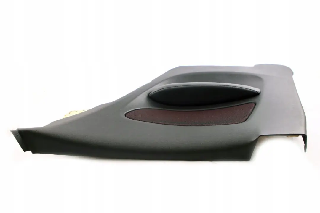 Right O/S Lateral Trim Panel Cloth Network Cranberry Red to BMW 1 E81 Rear with Part number 9121324 BMW 1 E81 Rear Right O/S Lateral Trim Panel Cloth Network Cranberry Red - SKU 9121324 - Part number 9121324