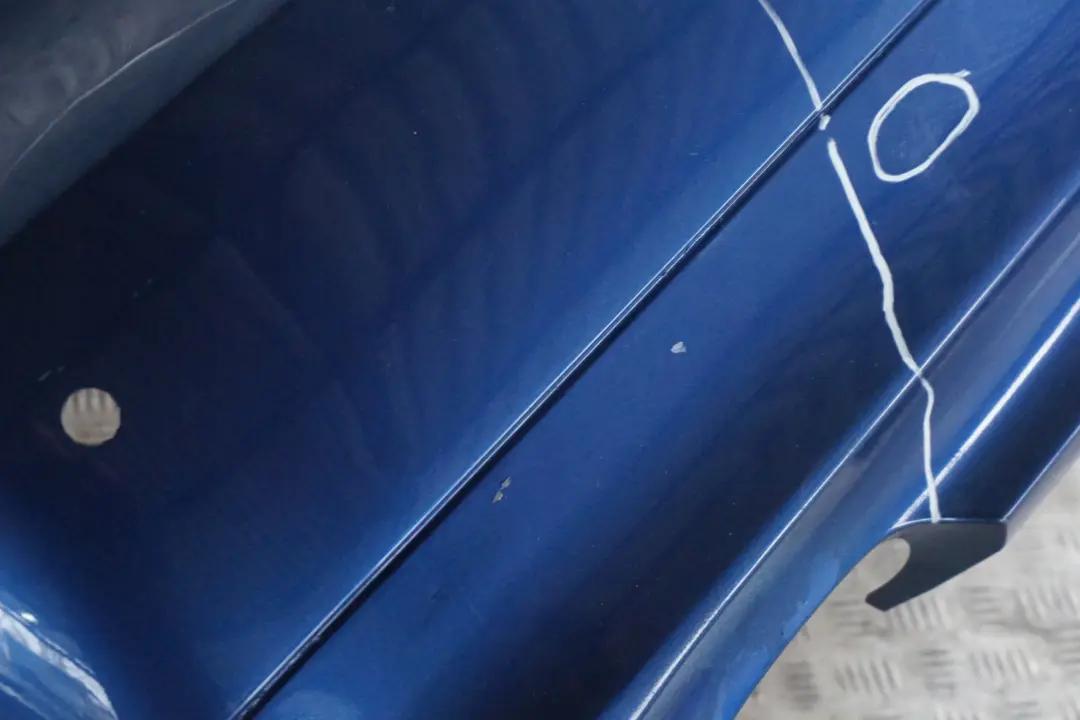 BMW 3 Series E90 LCi Lift 1 Rear Bumper Trim Panel PDC Montegoblau Montego Blue - SKU 0036875-MTB1 - Part number 0036875