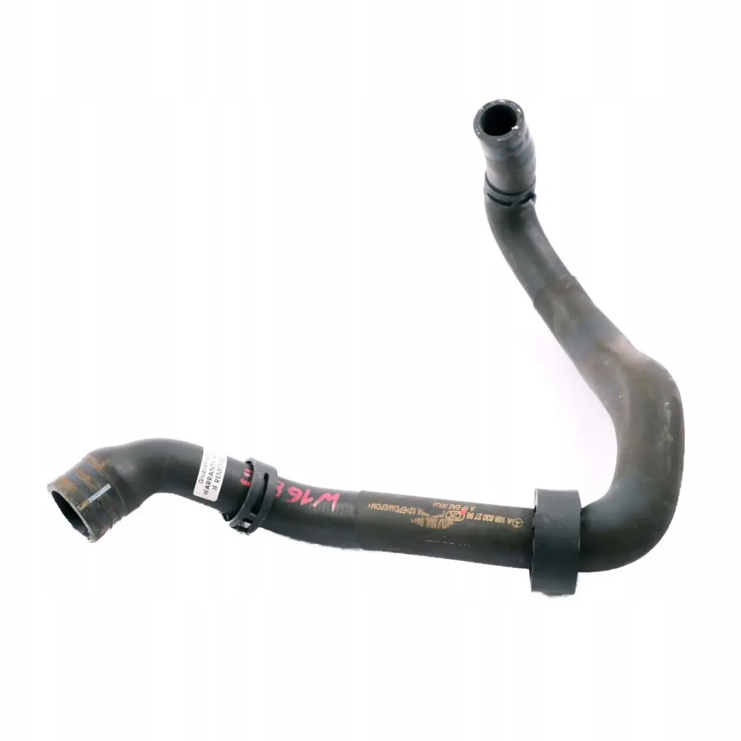 Calentador Matriz Agua Manguera Refrigerante para Mercedes W168 con número de pieza A1688302796 Mercedes W168 Calentador Matriz Agua Manguera Refrigerante - SKU A1688302796 - Número de pieza A1688302796