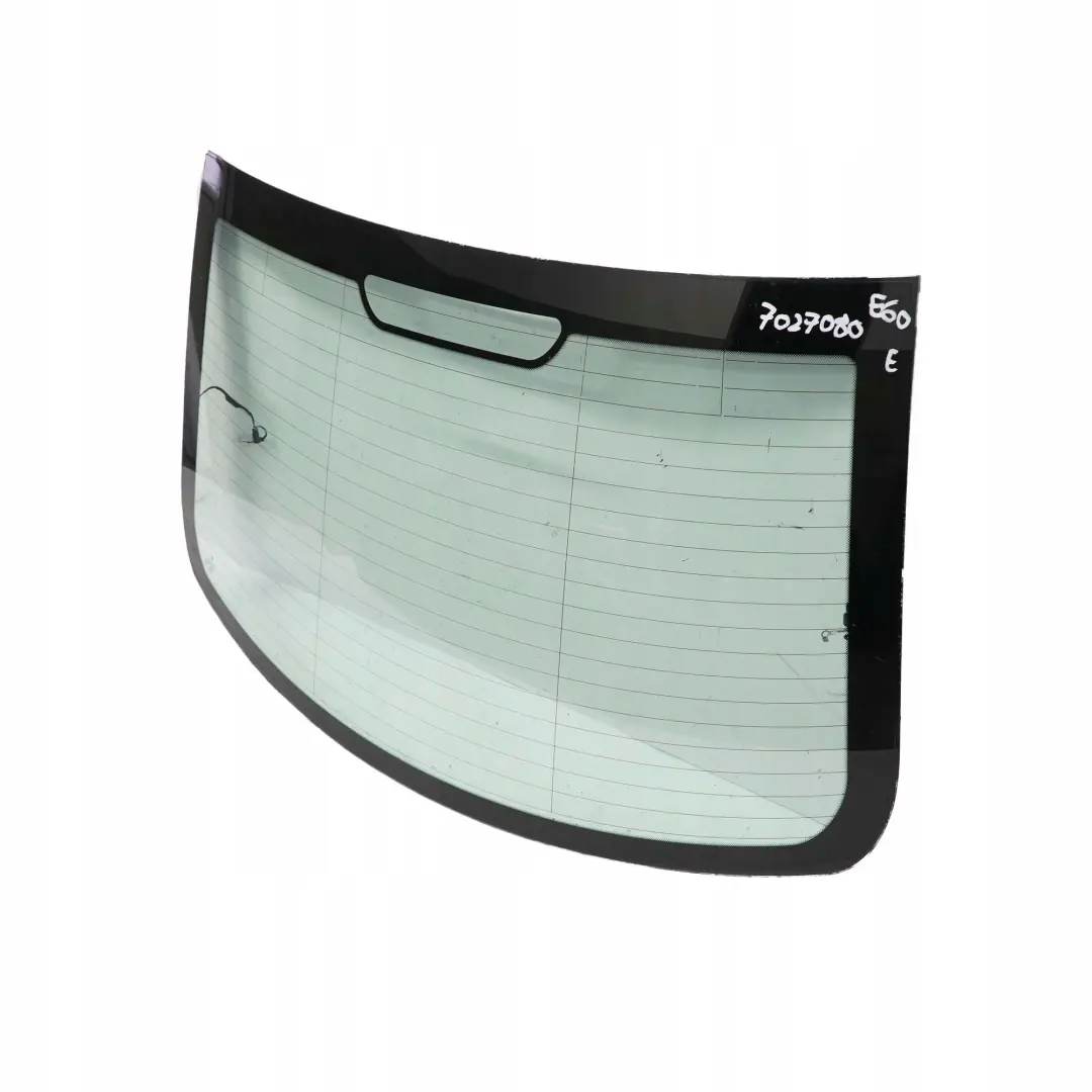 BMW 5 Series E60 Saloon Rear Boot Window Glass Green AS2 - SKU 7027080 - Part number 7027080